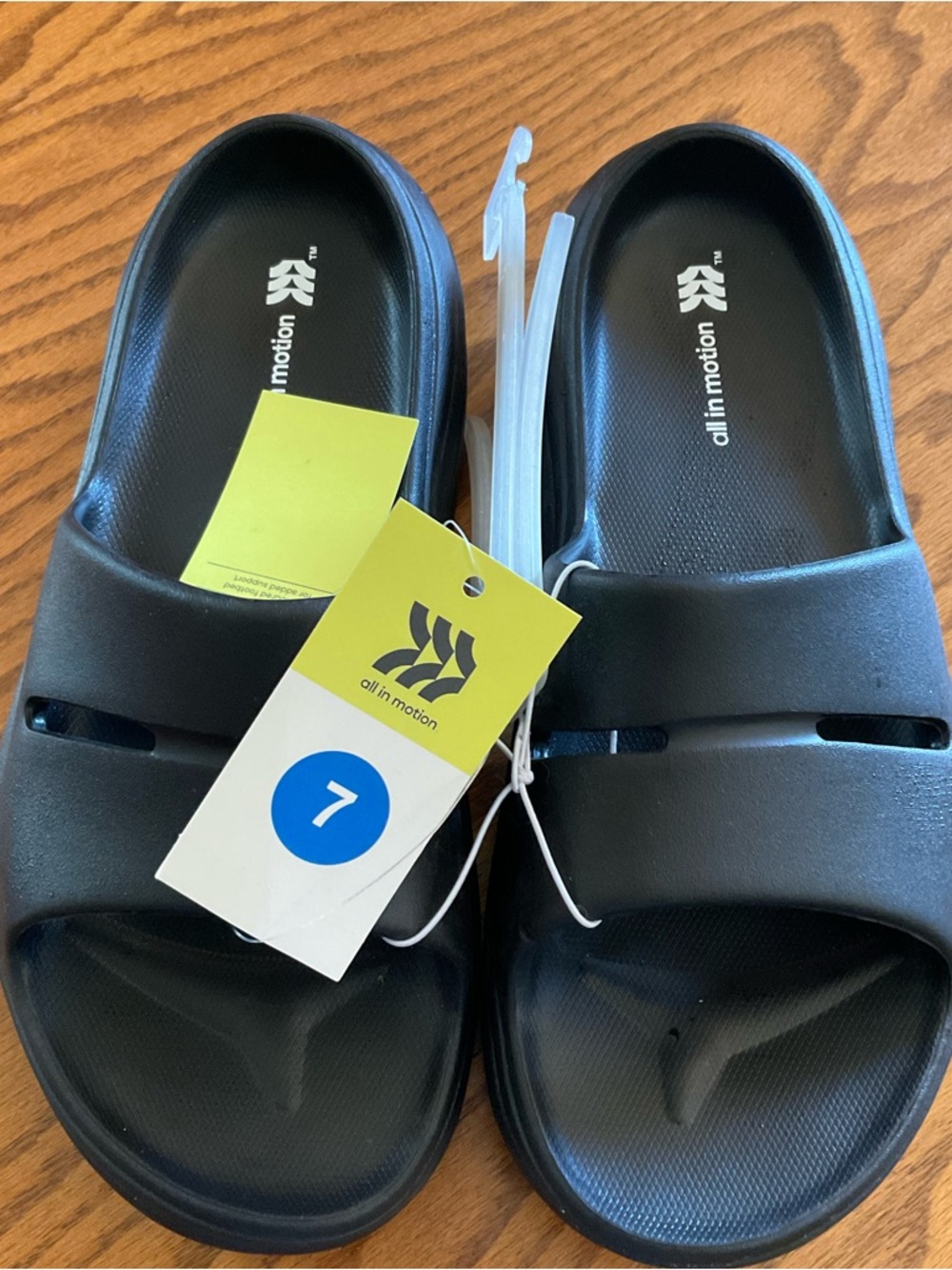 NWT All in Motion Easy Slip-On Sandals, Women’s Sz 7